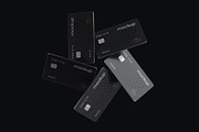 Flying Bank Cards Mockup Set, an Advertising Mockup by mockupatelier (Thumbnail 6 of 9)