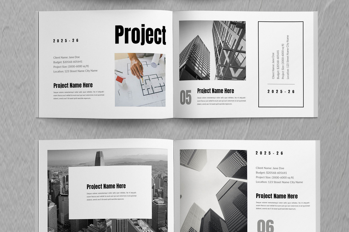 Architecture Portfolio Landscape, a Brochure Template by ContestDesign (Photo 5 of 5)