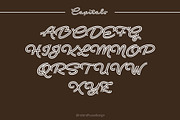 Retro Bistretto, a Script Font by Roland Huse Design (Thumbnail 4 of 6)