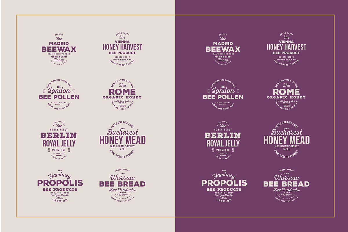 HAND DRAWN VINTAGE EMBLEMS VOLUME 4, a Branding & Logo Template by pawellpi (Photo 6 of 15)