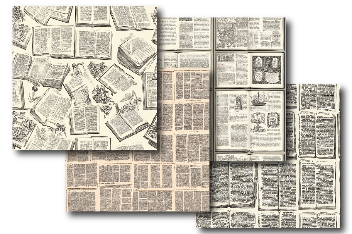 Antique Encyclopedia Page, an Illustration by DreamPrint404 (Photo 5 of 5)