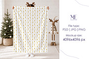 Christmas Fleece Blanket Mockup, a Household Mockup by Mie Mockup Studio (Thumbnail 5 of 5)