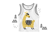 Hello Llama - Patterns, Vector, an Animal Illustration by Sumacj (Thumbnail 3 of 8)
