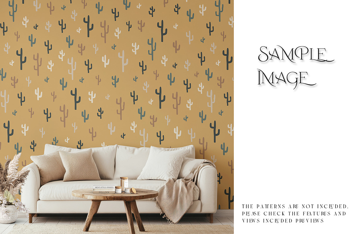 Wallpaper Mockups PSD and PNG, a Product Mockup by mock-ups (Photo 12 of 16)