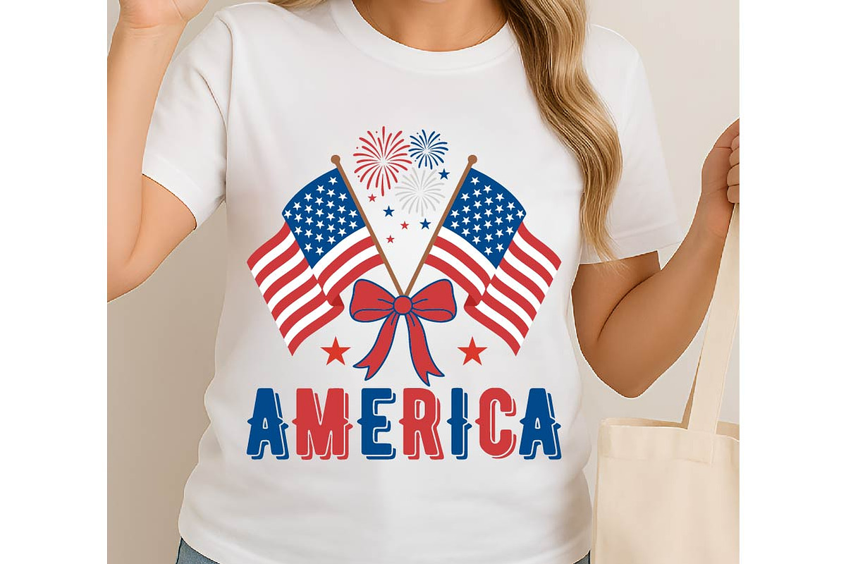USA Flag Coquette America Png SVG, an Object Graphic by EllaMaiyaali (Photo 1 of 6)