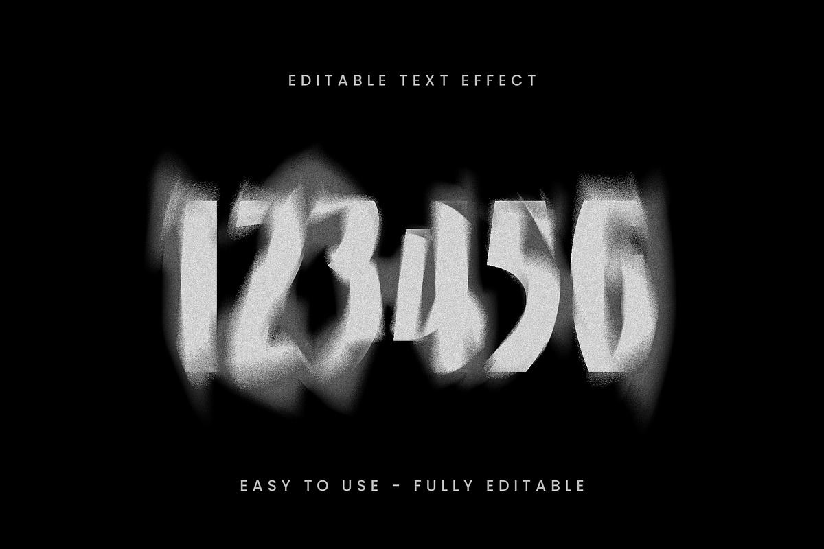 Spray Paint Blur Text Effect preview 2