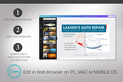 Auto Repair Shop Business Card, a Business Card Template by Godserv Designs (Thumbnail 6 of 11)