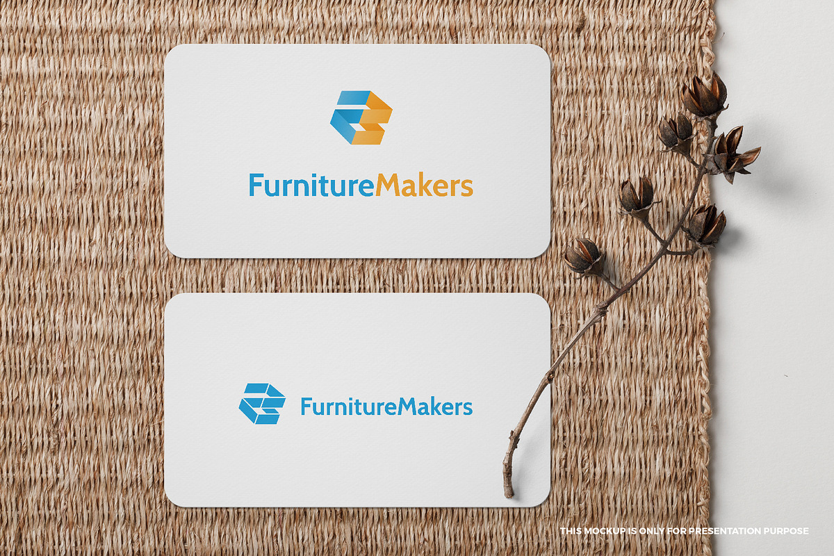 FM modern monogram, a Branding & Logo Template by MuzaInspires (Photo 6 of 6)