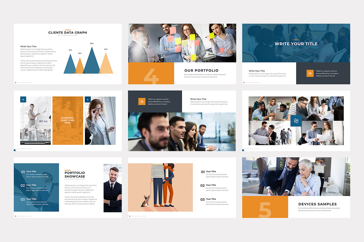 Forward Business Google Slides, a Presentation Template by slidequest (Photo 5 of 16)