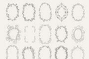 Hand-drawn Curly Frames Quirky Lines, a Decorative Illustration by SunnyAfternoons (Thumbnail 21 of 23)
