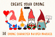 Gnome Creator Brushes for Procreate, a Brush Add-On by Nova Studio (Thumbnail 1 of 5)