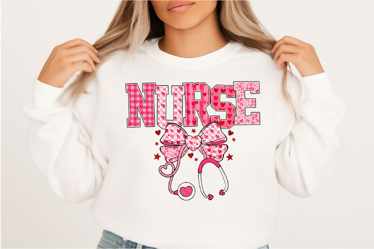 Coquette Nurse Valentine Stethoscope, an Illustration by Designking (Photo 3 of 6)