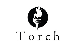 Torch logo, simple modern design, a Branding & Logo Template by Maylianaw28