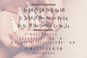 Family Rainbow Script Font