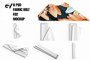 Fabric Bolt F02 Mockup, a Household Mockup by GraphicVil (Thumbnail 3 of 9)