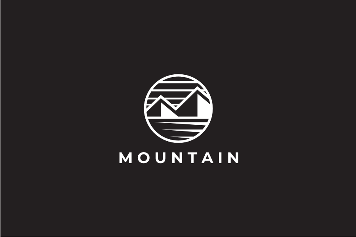 Mountain Logo template, a Branding & Logo Template by yopie (Photo 2 of 3)