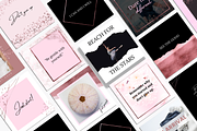 Instagram Templates Rose Gold, a Social Media Template by Joricreatives (Thumbnail 3 of 4)