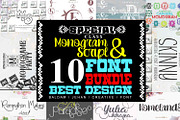 BULK BUNDLE 110 FONT INCLUDE, a Serif Font by Bramcreative (Thumbnail 5 of 7)