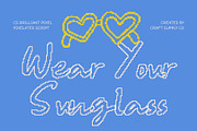 CS Brilliant Pixel, a Handwritten Font by Craft Supply Co. (Thumbnail 4 of 8)