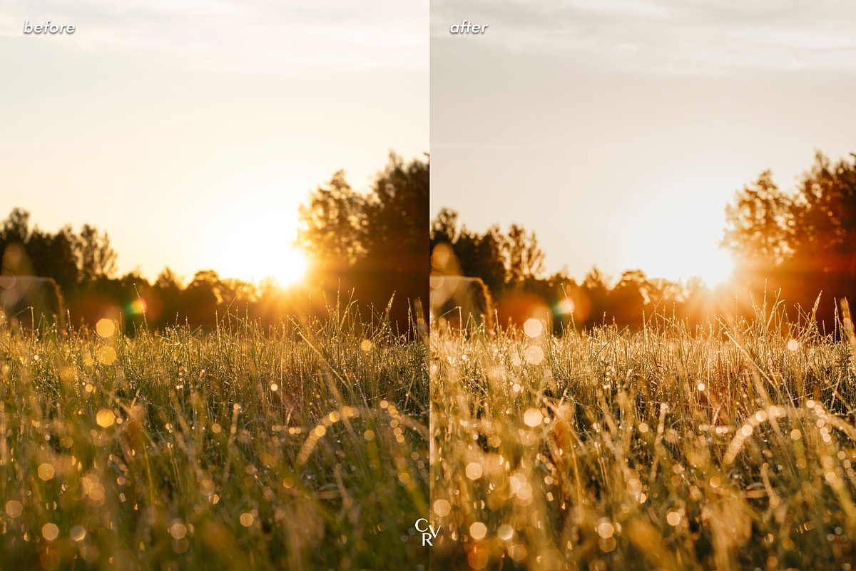 10 Golden Hour Lightroom Presets, a Preset Add-On by CVR Presets (Photo 5 of 7)
