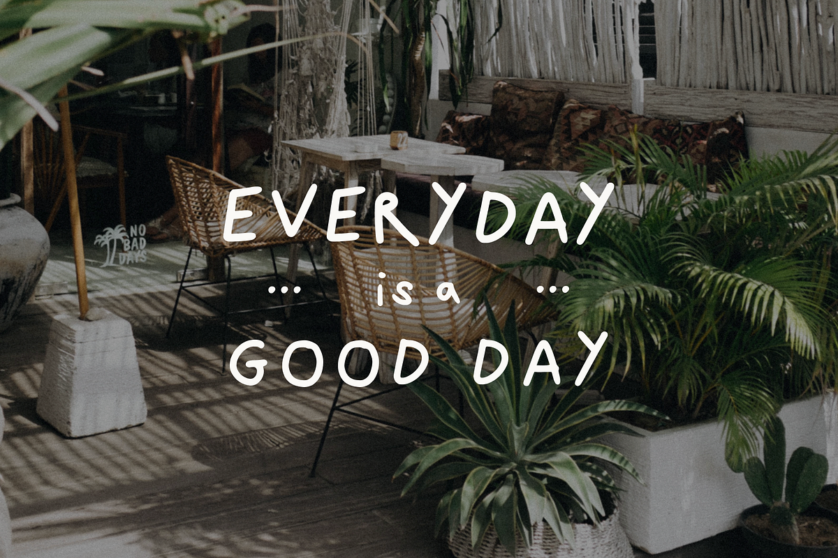 Uperty: Simple Boho Handwritten Font, a Script Font by Delightful Design (Photo 13 of 15)