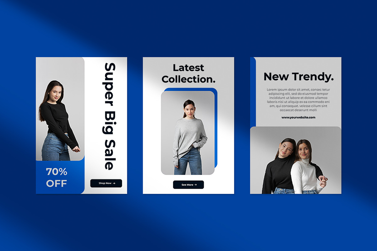 Safira - Fashion Social Media Pack, a Social Media Template by Neetlabs Studio (Photo 4 of 5)