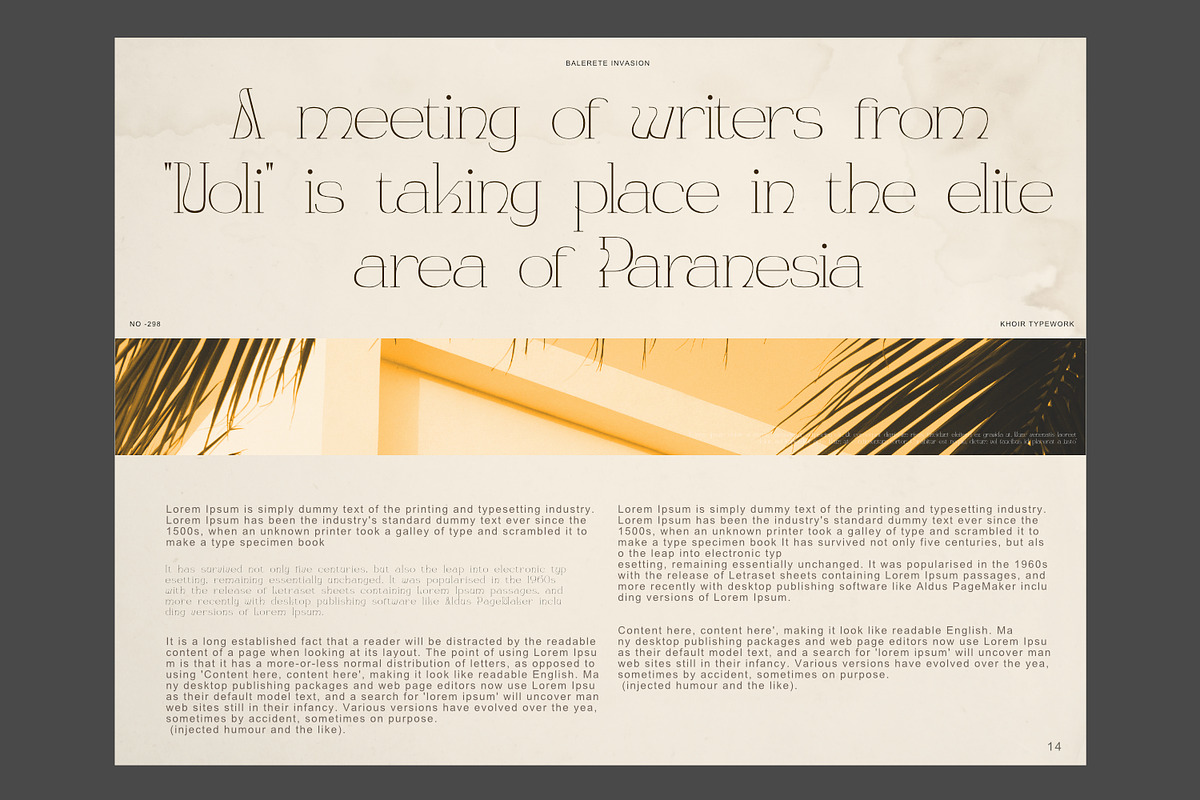 Marowi Font, a Serif Font by Khoir (Photo 3 of 9)