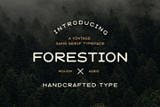 SALE : Forestion Font, a Sans Serif Font by FlashGraphics (Thumbnail 1 of 7)