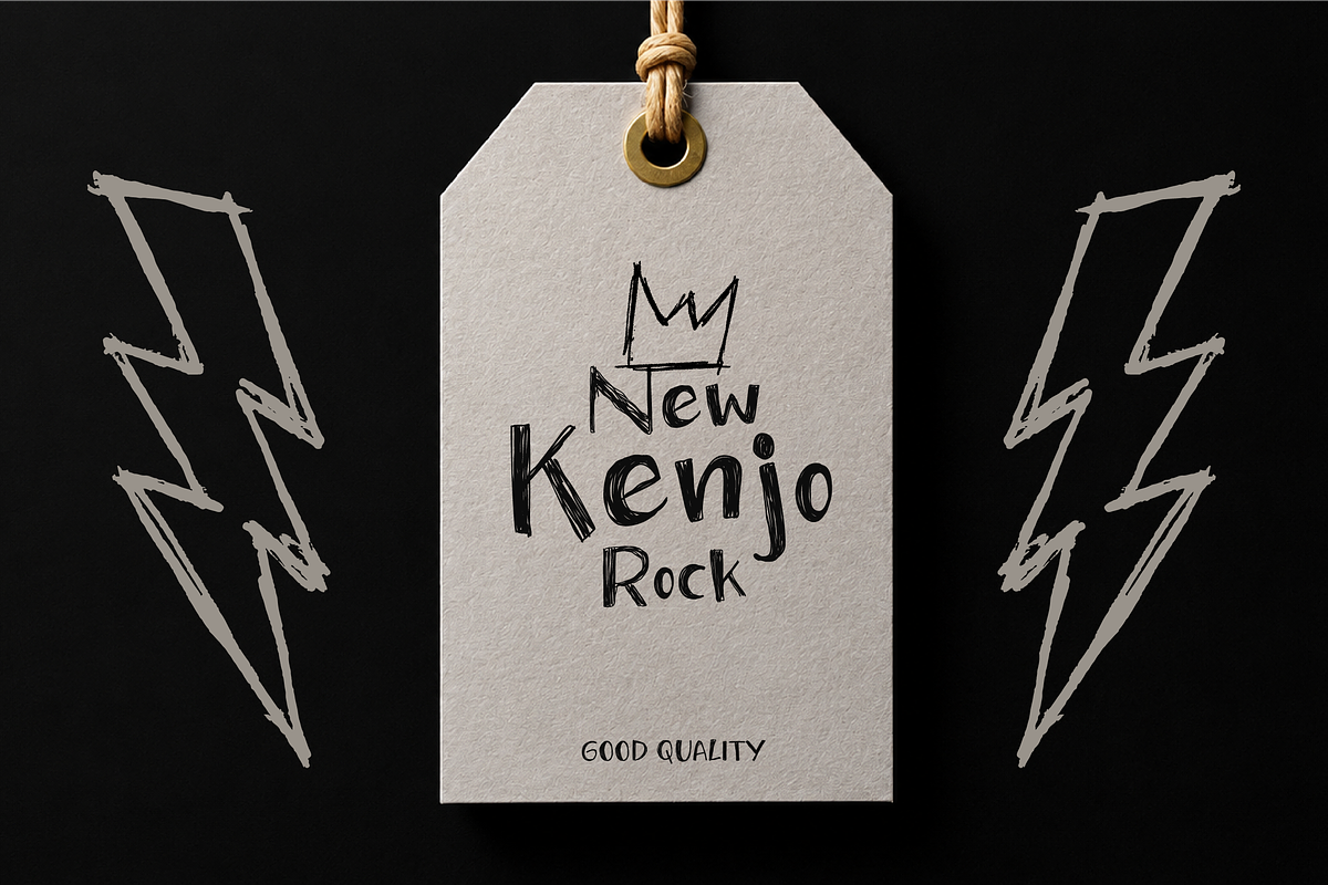 Inkodle – Messy Handwritten Font, a Handwritten Font by Mahesans Co (Photo 8 of 10)