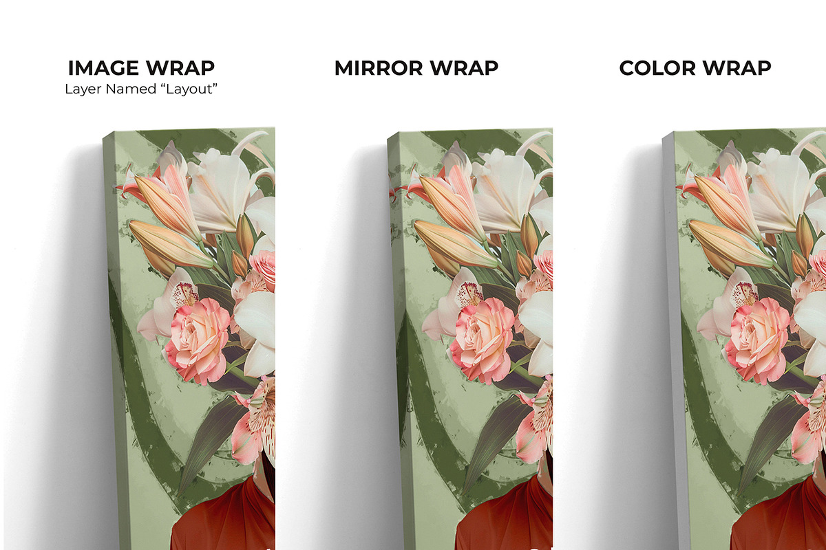 Canvas Mockup Kit 01, a Household Mockup by Mockups by Carlos Viloria (Photo 2 of 21)