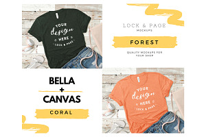 Bella Canvas 3001 Mockup Bundle V40