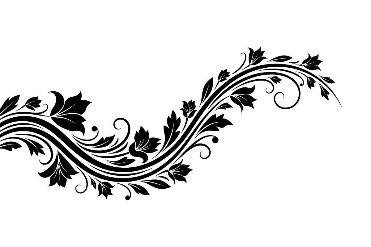 Floral Ornament Silhouette Bundle, an Illustration by BIPLOB EXPERT (Photo 29 of 51)
