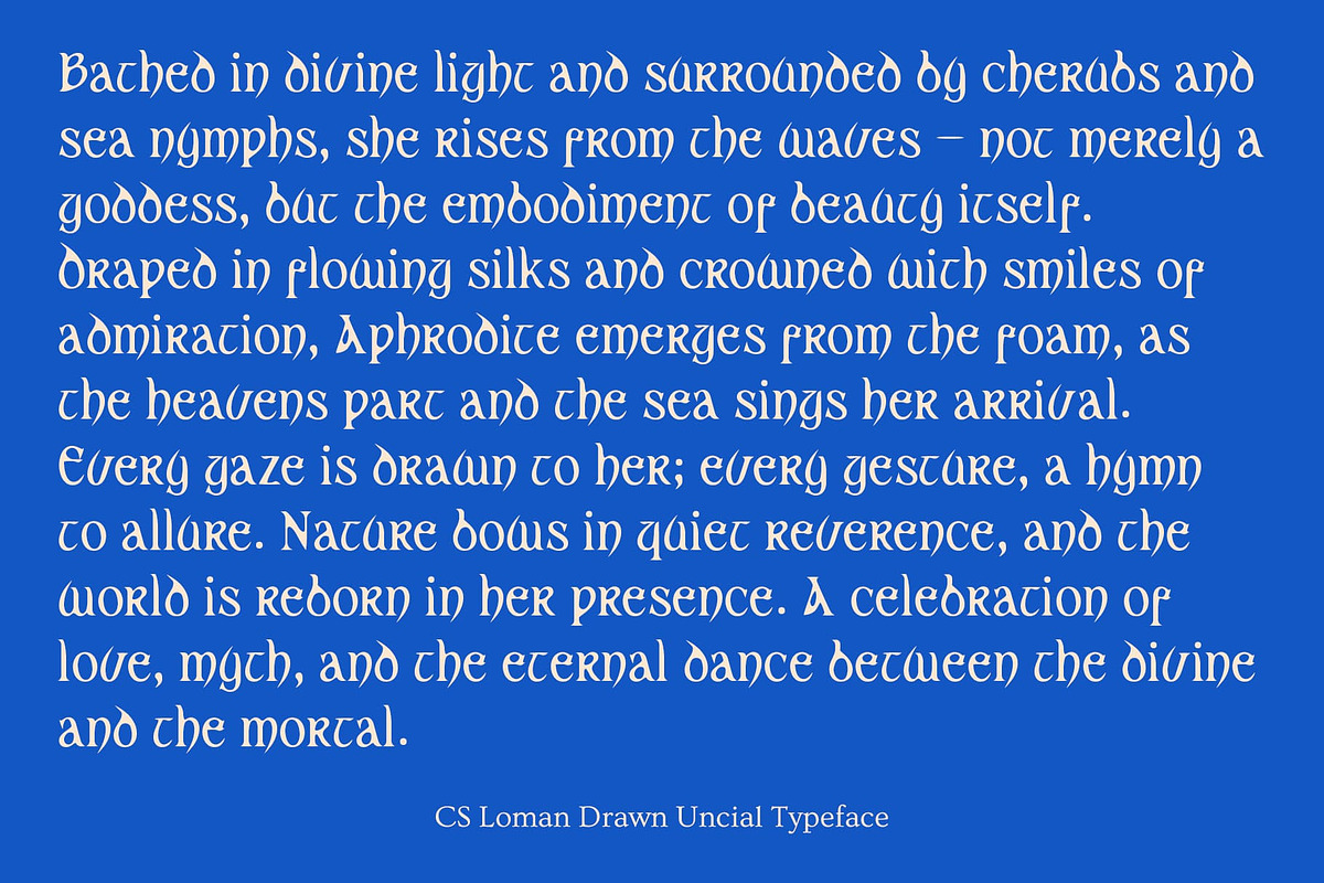CS Loman Drawn, a Serif Font by Craft Supply Co. (Photo 4 of 8)