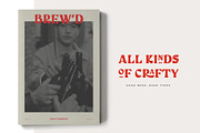 Something New A Serif Blackletter, a Blackletter Font by Colt Type Co (Thumbnail 2 of 7)