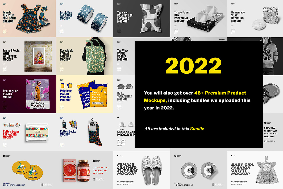 Black Friday PSD Mockup Bundle 2022, a Shirt Mockup by Designertale (Photo 2 of 7)