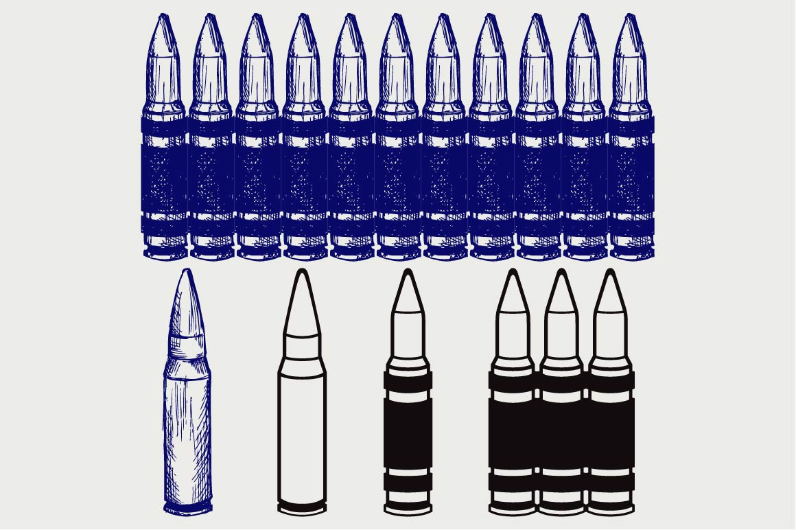 Bullets SVG, an Outline Icon by LineworkStock