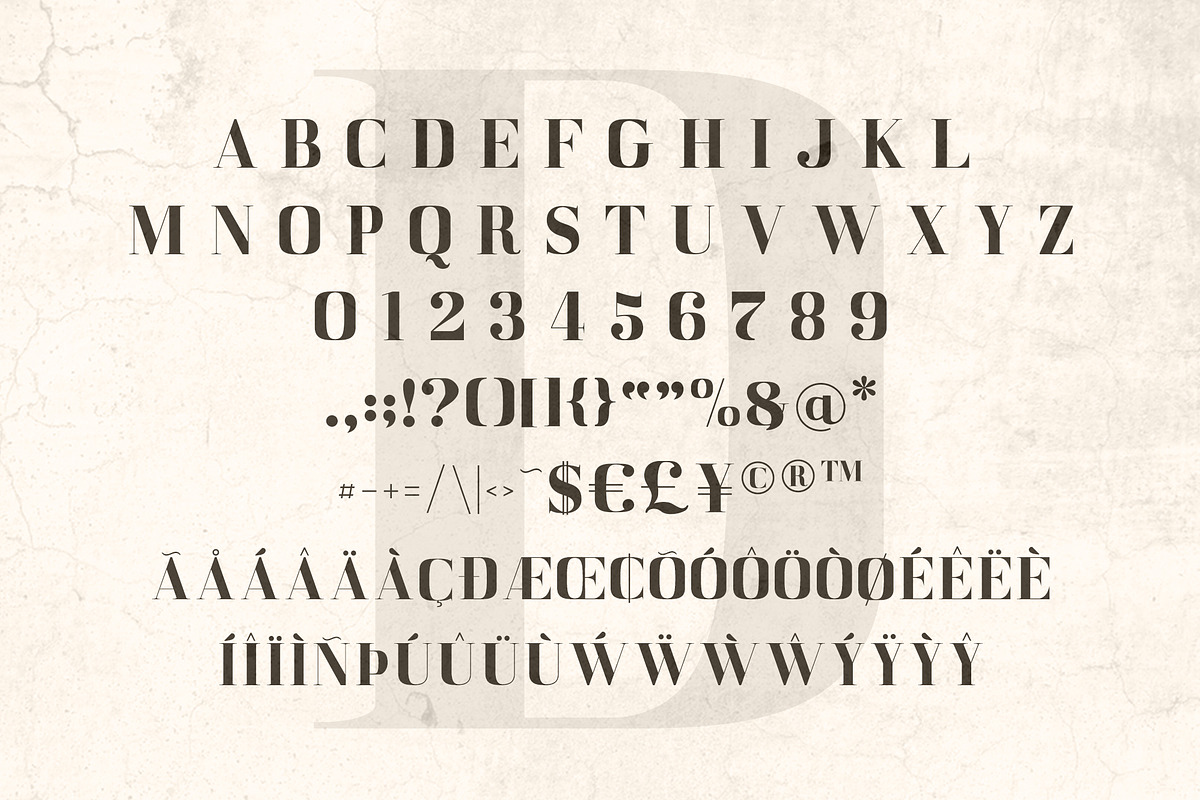 DAENERYS Serif and Script Font Duo preview 7