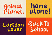 Messy Letter, a Handwritten Font by HRDR (Thumbnail 4 of 7)