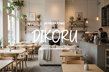 Dikoru: Elegant Luxury Serif Typefac