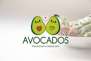 Avocados Love Logo Template, a Branding & Logo Template by vectorwithin (Thumbnail 2 of 3)