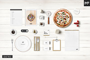 Italian Restaurant Identity Mock-up, a Books & Magazine Mockup by Mocca Mockups Store (Thumbnail 5 of 10)