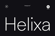 HELIXA - Clean & Modern Font Family, a Sans Serif Font by Designova® (Thumbnail 1 of 16)
