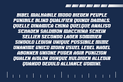 NOKRIOS | Speed Racing Font, a Font by twinstd (Thumbnail 6 of 13)