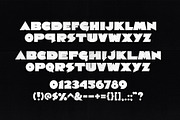 Blaaak  |  Retro font, a Sans Serif Font by Drawwwn (Thumbnail 3 of 11)