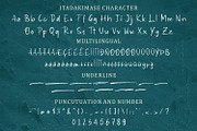 Itadakimase Font, a Script Font by Allouse Studio (Thumbnail 10 of 12)