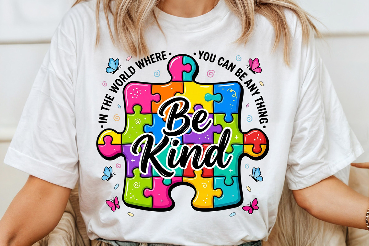 Autism Awareness Sublimation, Autism, an Illustration by Sublimation Artist (Photo 6 of 9)