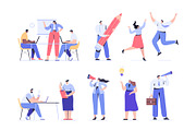 Big Vector set of people characters, a Person Illustration by Vector_Art (Thumbnail 20 of 25)