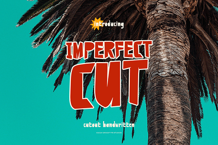 Imperfect Cut | Cutout Handwritten