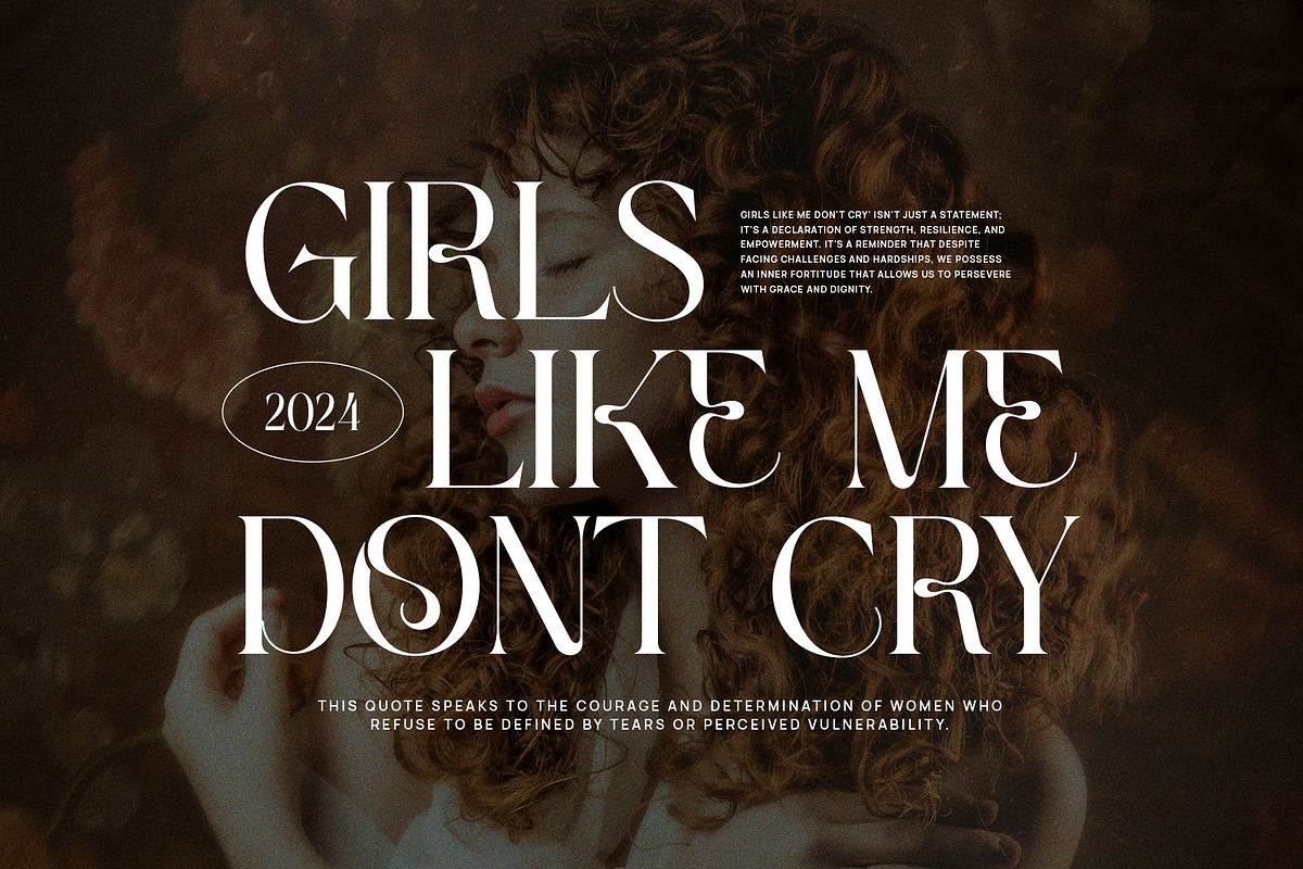 Gofhar Unique Serif Font, a Serif Font by Perfectype (Photo 5 of 6)