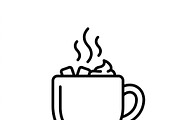 46 Christmas Market Vendor Icons, an Outline Icon by adenpinkstore (Thumbnail 8 of 20)